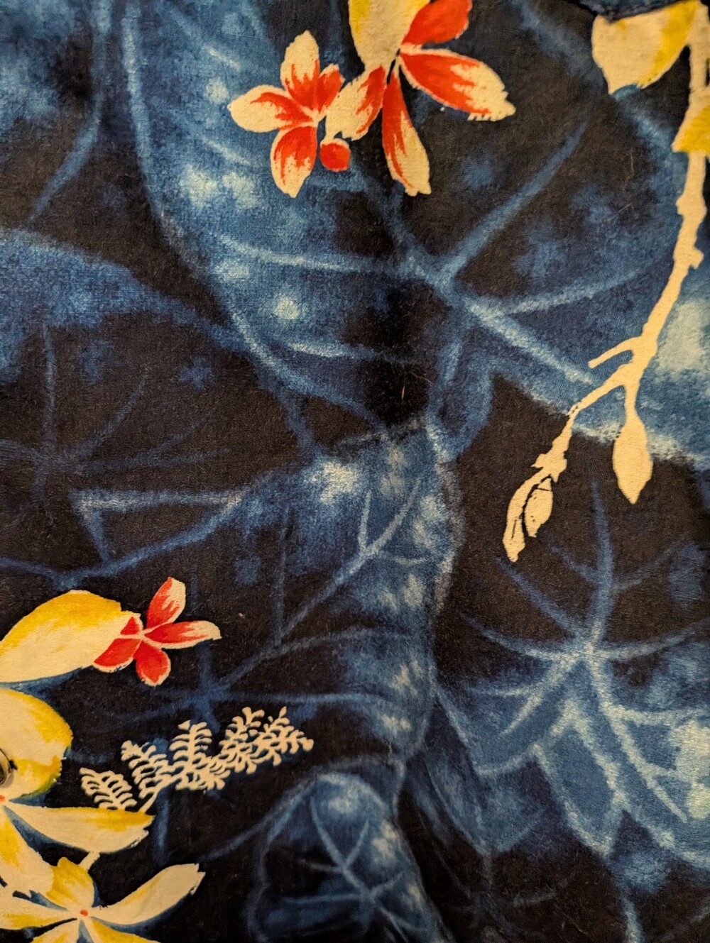 KAMEHAMEHA Vintage 50s-60s Hawaiian Shirt XL+  Chest:50" - Picture 8 of 9